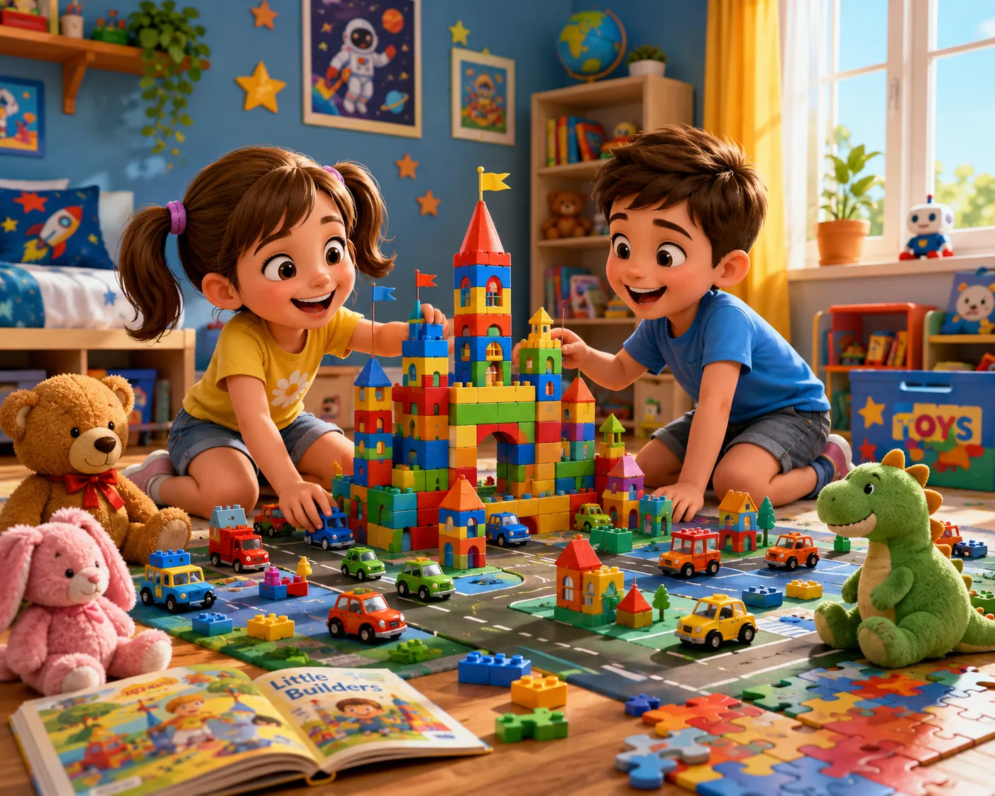 The Toy Cleanup Team