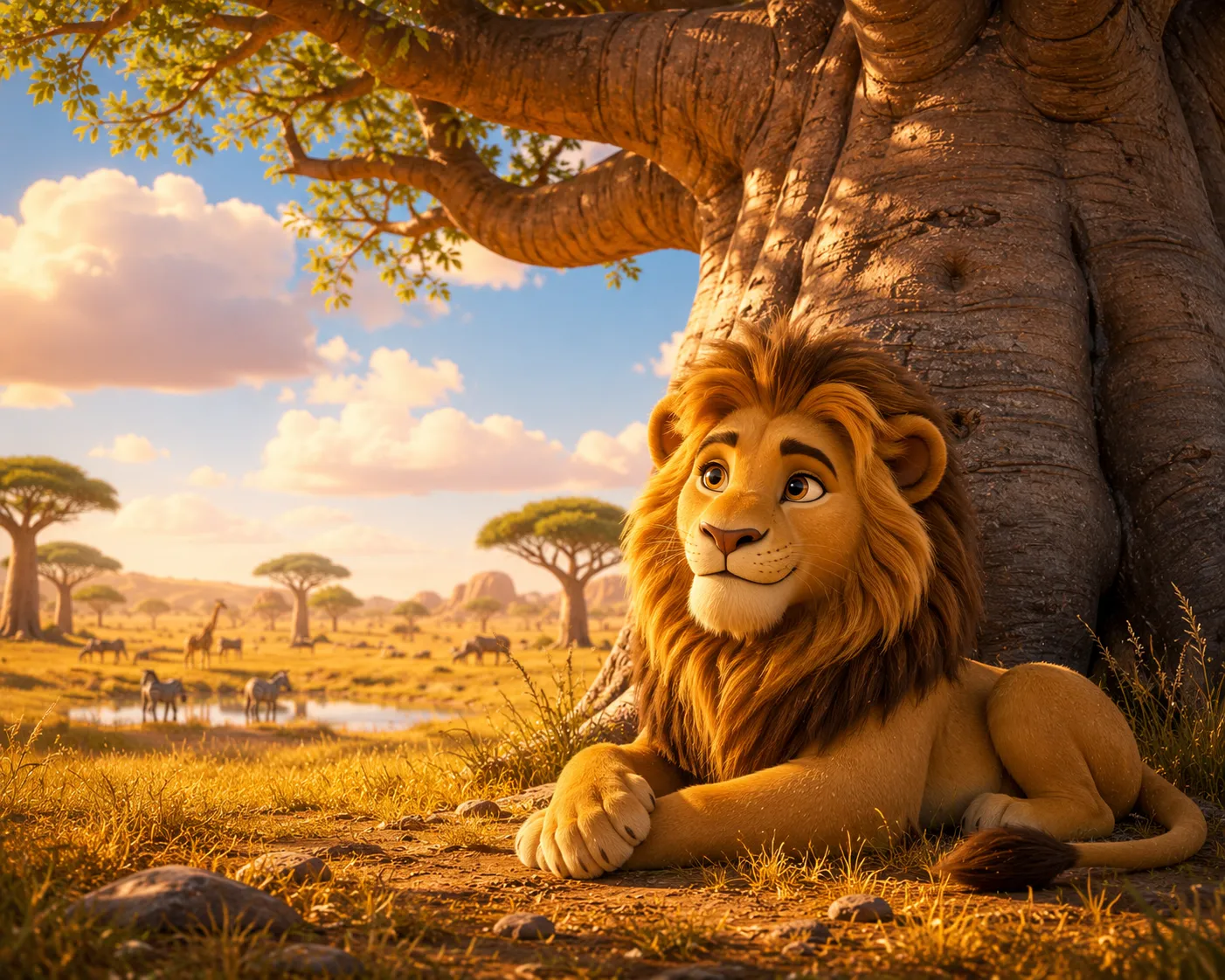 The Kind Lion